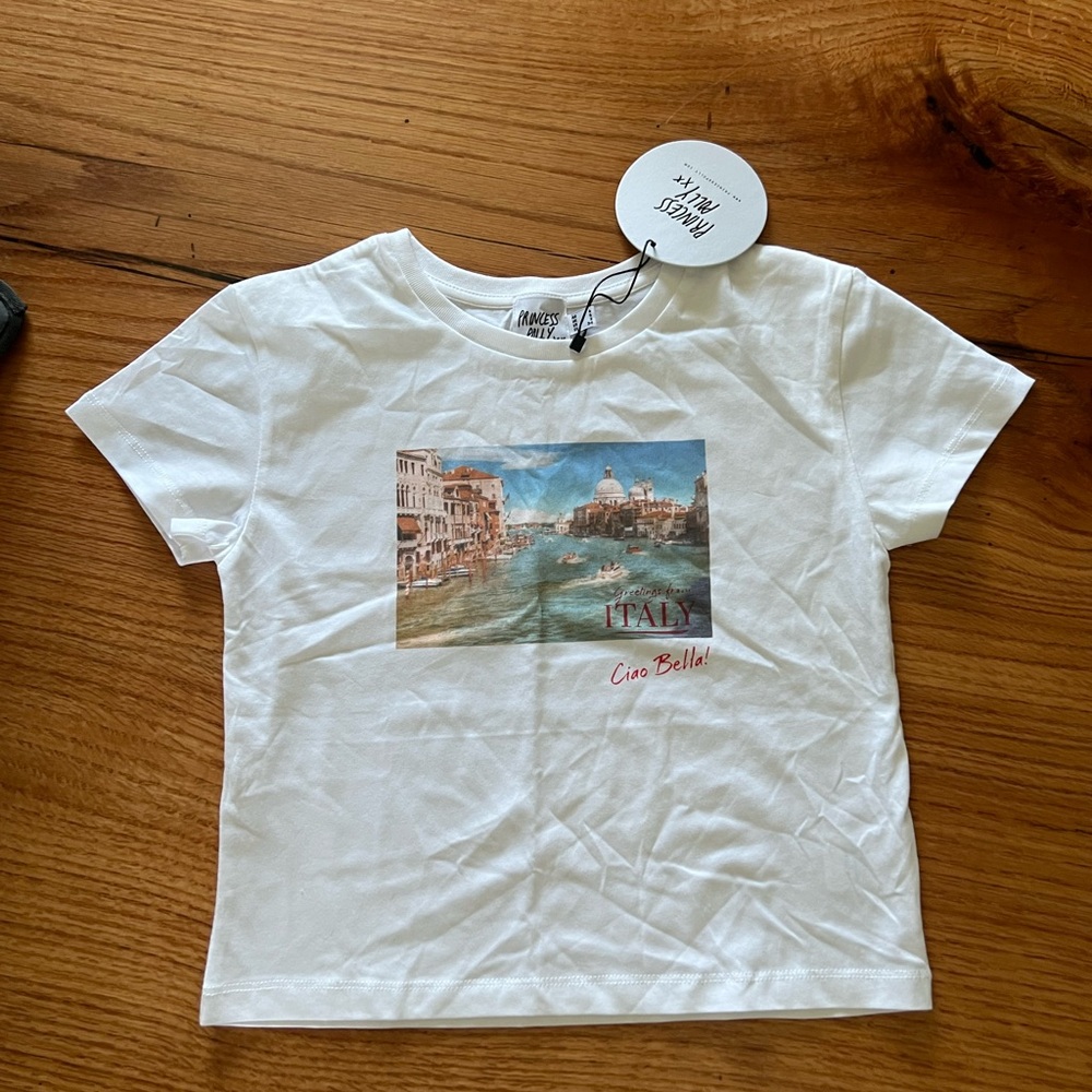 Princess Polly Italy love shirt